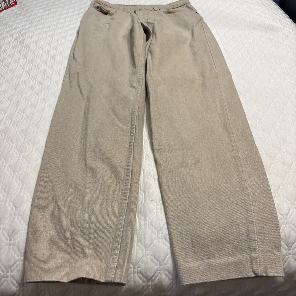 Vtg Levi’s  Made In USA Jeans (80’-90’s??) ORANGE Tab Inside Leg Tag 31/34